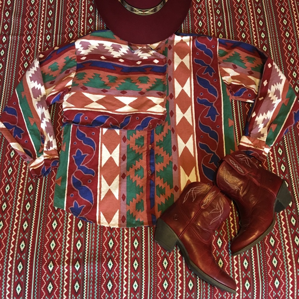 Vintage Western Shirt 🌵 - Picture 1 of 7